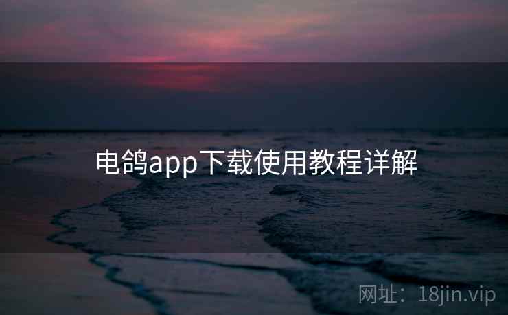 电鸽app下载使用教程详解  第2张