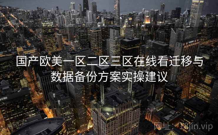 国产欧美一区二区三区在线看迁移与数据备份方案实操建议  第1张