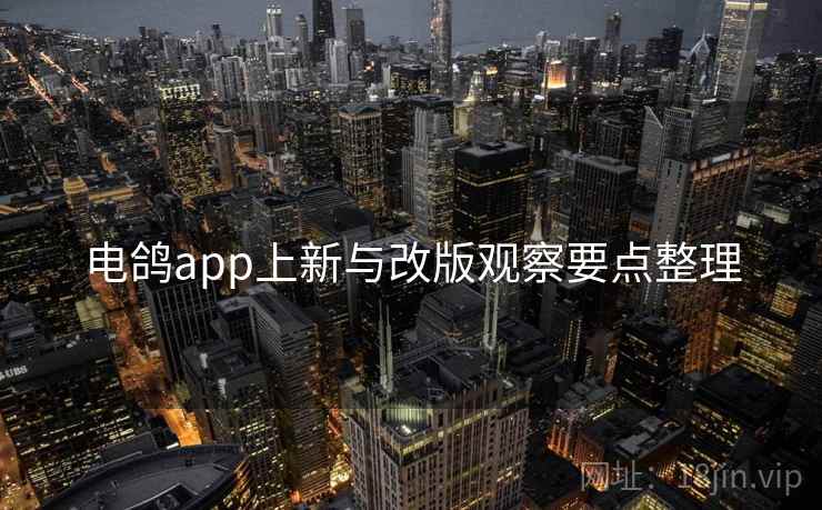 电鸽app上新与改版观察要点整理  第2张